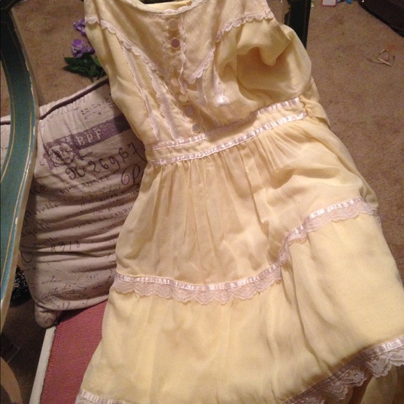SOLD ON DEPOP! Vintage Lolita A-Line Dress - Picture 5 of 7